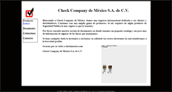 Desktop Screenshot of checkmexico.com