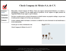 Tablet Screenshot of checkmexico.com